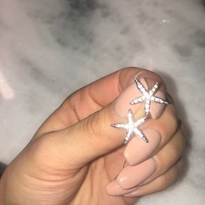Swarovski Starfish Earrings